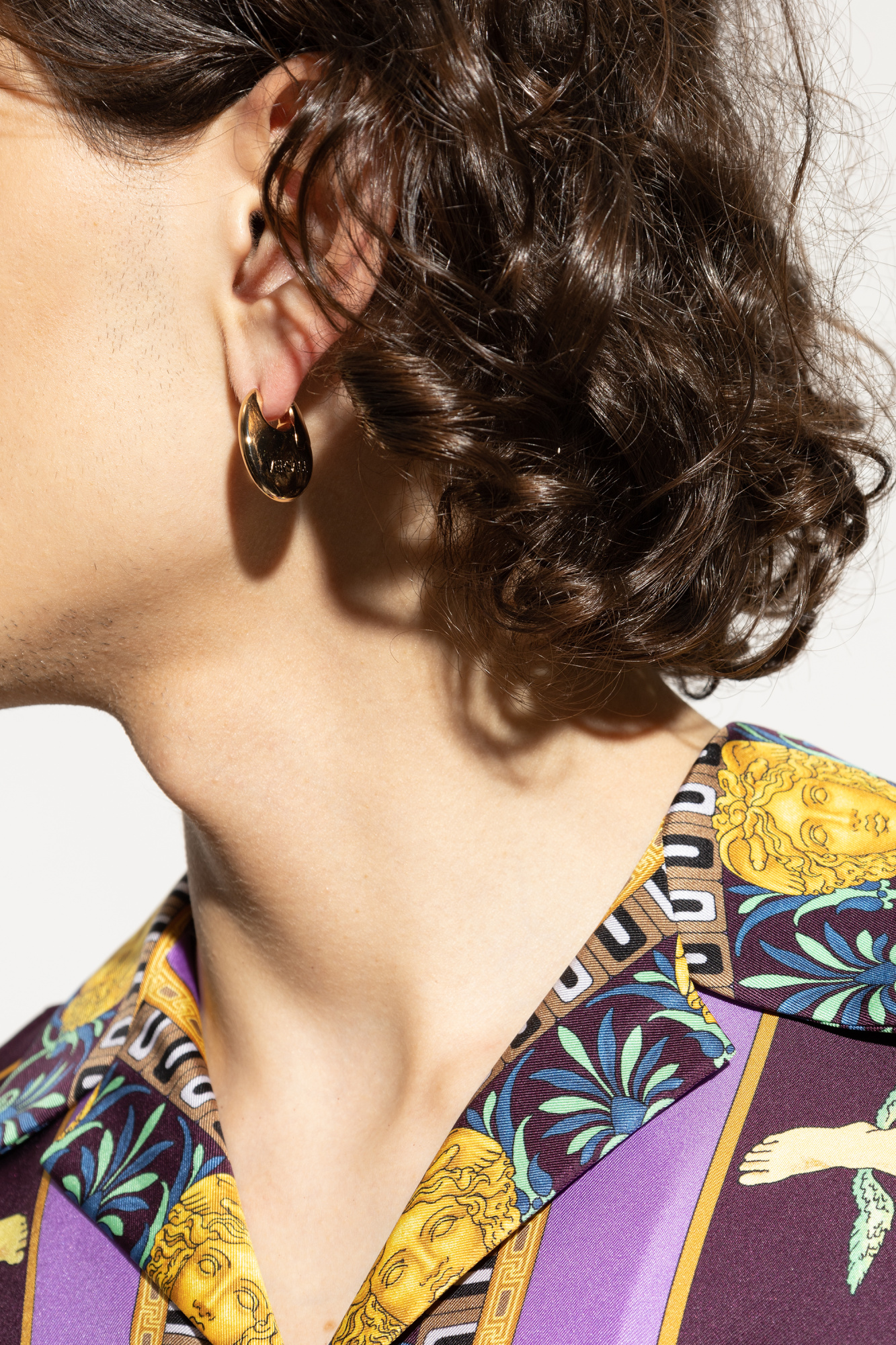Versace Earrings with logo | Men's Jewellery | Vitkac